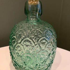 Vintage Glass Pineapple Jar