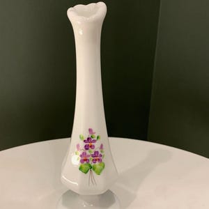 Fenton Handbemalte Vase