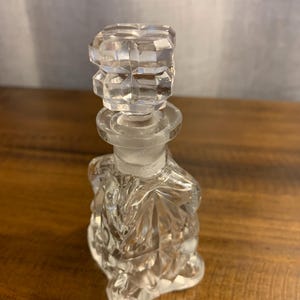 Collectible Glass Vintage Perfume Bottle