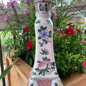 Hand Painted Candlestick Holder(1)