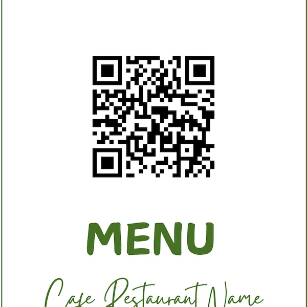 Sleek and Eye-Catching: Our Innovative Digital Cafe Restaurant Menu Awaits You! "Scan the QR code to review."