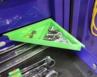 Custom Toolbox Corner Shelf; LH and RH
