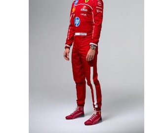 2025 Handmade Customize F1 Racing Suit: Personalized Motorsport Costume Charles Leclerc / Lewis Hamilton