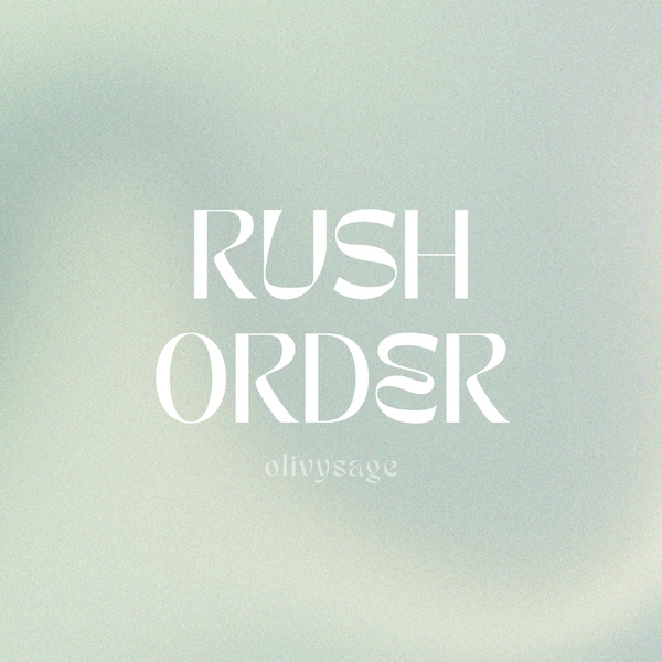 Rush Order for Press on Nails Fake Custom Nails / OLIVYSAGE