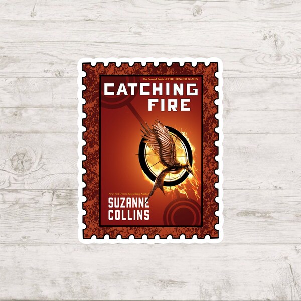 Catching Fire | Book Stamp | Sticker