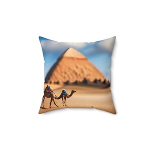 Desert pillow. Decor..