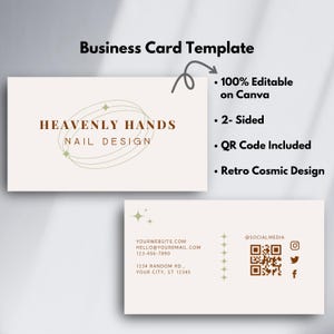 Unique Business Card, Qr Code Business Card, Instagram Business Card, Ig Business Card Template, Custom Business Card, Qr Code Card