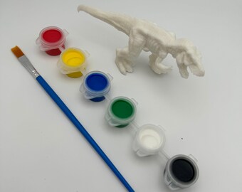 Dinosaurus kinderfeestje bedankzakje | DIY verf dinosaurus | Dino-ei | Dinosaurus partij gunst | ROARsome partij gunst | Jongen partij gunst