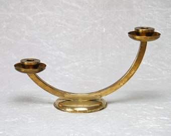 Candlestick made of brass after Bläse, 2-armed