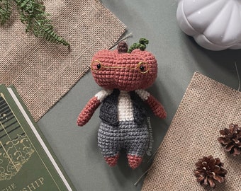 Crochet Patrick the Pumpkin Amigurumi Doll Plushie Pattern [DIGITAL PATTERN ONLY] [Downloadable File]