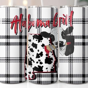 Alabama girl, 20 oz tumbler digital design