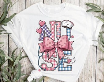 Valentines nurse, digital shirt design, funny png, DTF shirt design