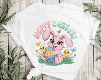 Happy easter, digital shirt design, Easter png, DTF shirt design