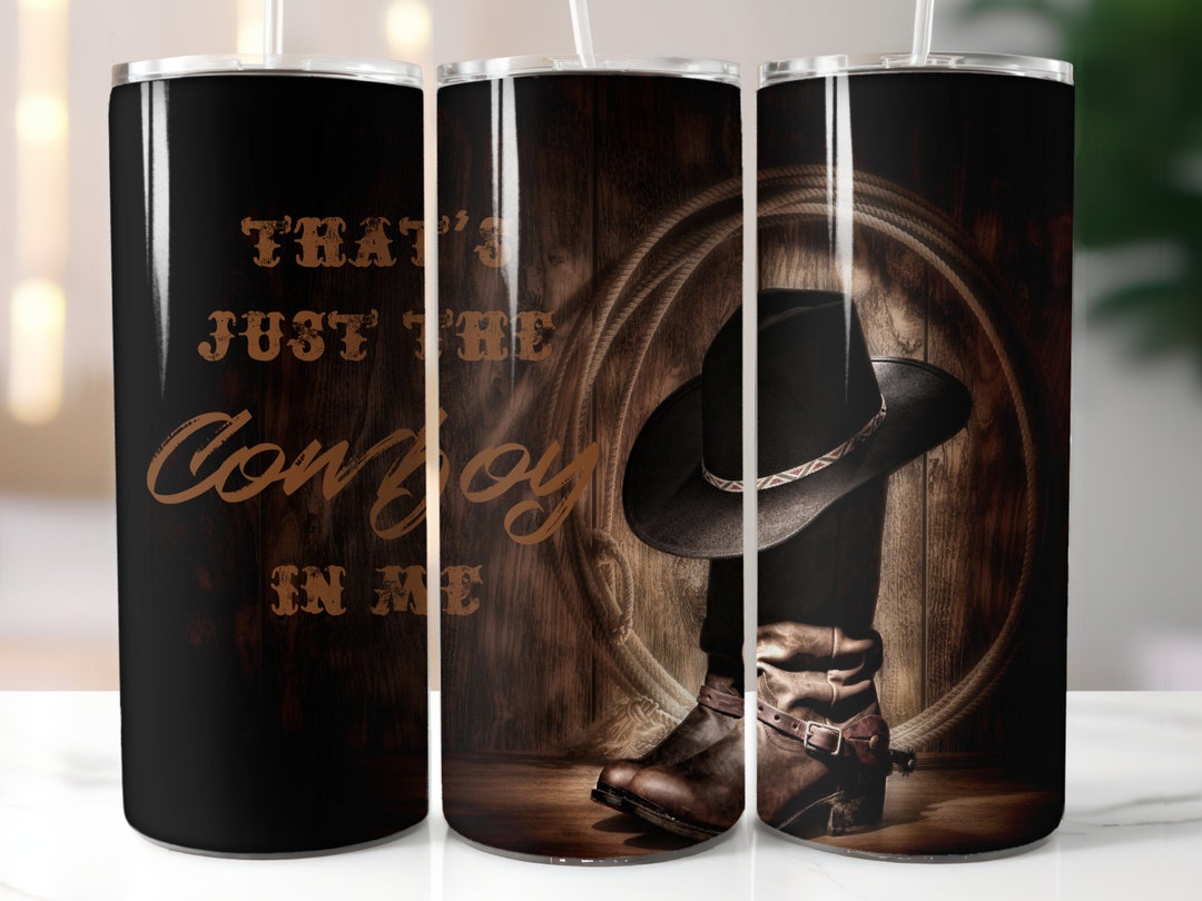 Cowboy, 20 Oz Tumbler Digital Design - Etsy