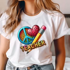 Teacher, digital shirt design