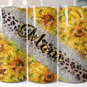 mothers day gift, mom, 20 oz tumbler digital design