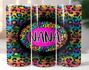 Nana, 20 oz tumbler digital design