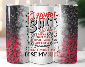 Muttertagsgeschenk, lustige Mutter, 20 Unzen Becher digitales Design