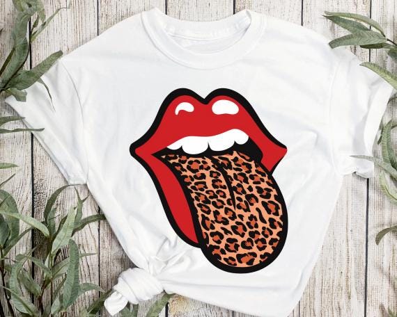 Rolling Stones Leopard Shirt