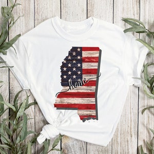 Mississippi, digital shirt design