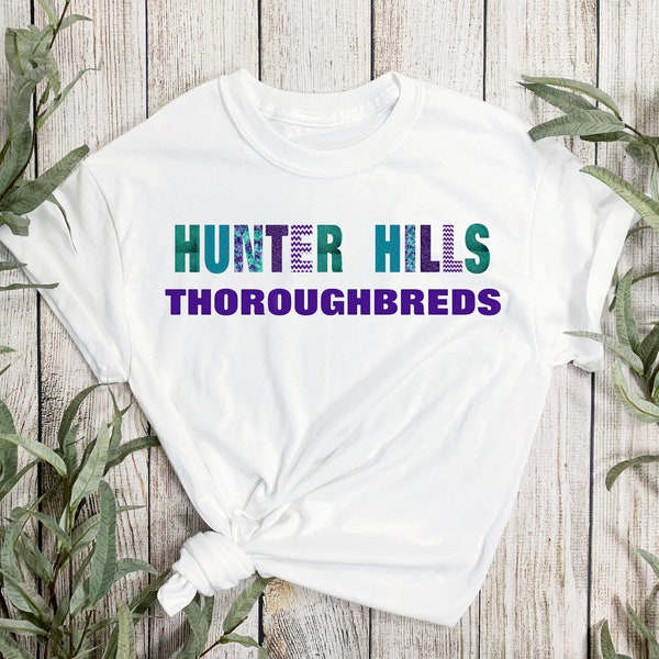 Hunter Hills elementary school, digital shirt design