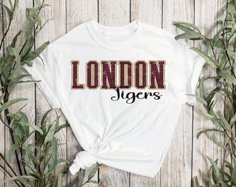 London elementary school, digital shirt design