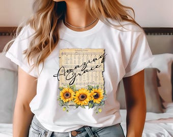 Amazing Grace, digital shirt design