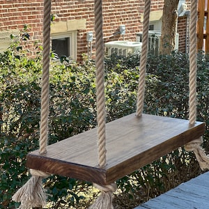 Bench Swing l Rope Swing l Tree Swing l Porch Swing l Play Swing l Boho Swing l Rustic Swing l Kids Swing