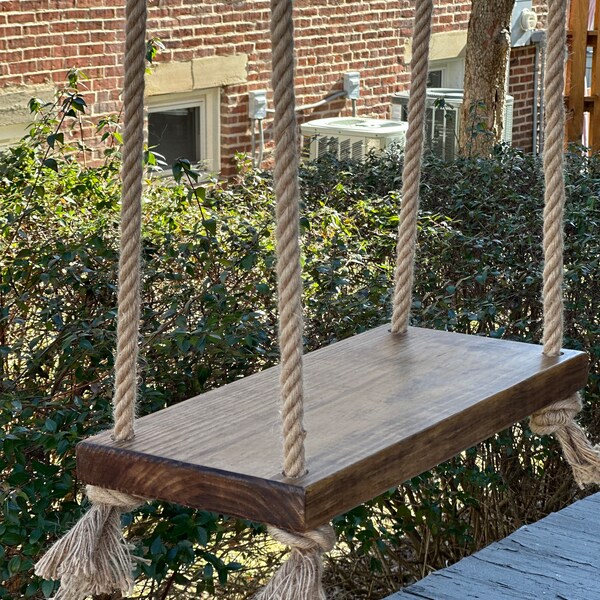 Bench Swing l Rope Swing l Tree Swing l Porch Swing l Play Swing l Boho Swing l Rustic Swing l Kids Swing