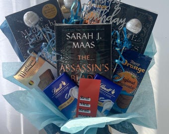 Bouquet de livres en chocolat