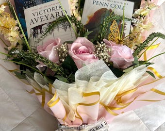 Book Bouquet: Genre Choice with Floral Wrapping