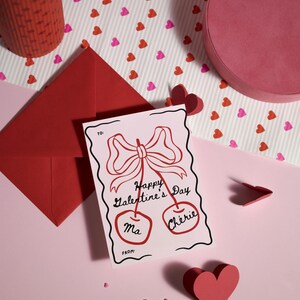 Aesthetic Galentine's Day Card Bundle | Instant Download | Printable ...