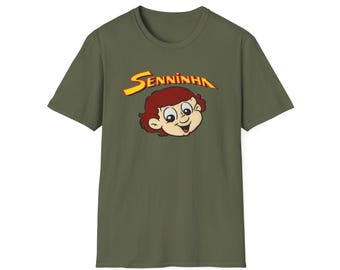 希少なヴィンテージ90年代アイルトン・セナのSenninhaデッドストックT 