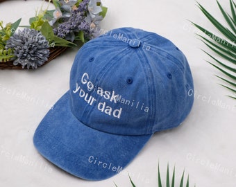 Cappello da baseball stile vintage - Berretto in cotone ricamato personalizzato con testo personalizzato - Cappello snapback unisex per tutti i sessi