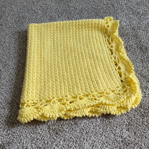 Crocheted Baby Blanket