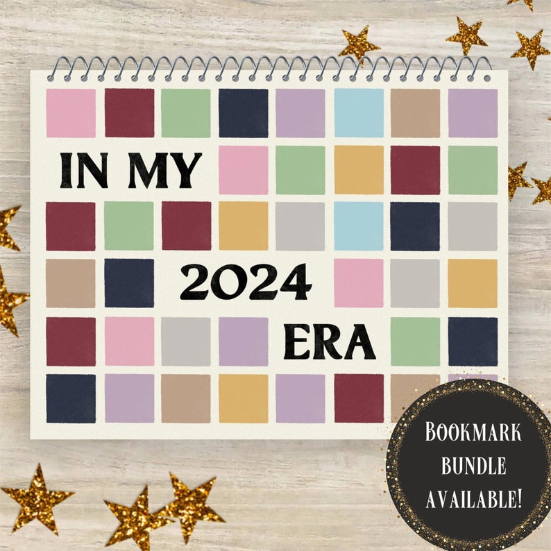 2024 Eras Calendar, Eras Merch, 2024 Calendar, New Year's Calendar