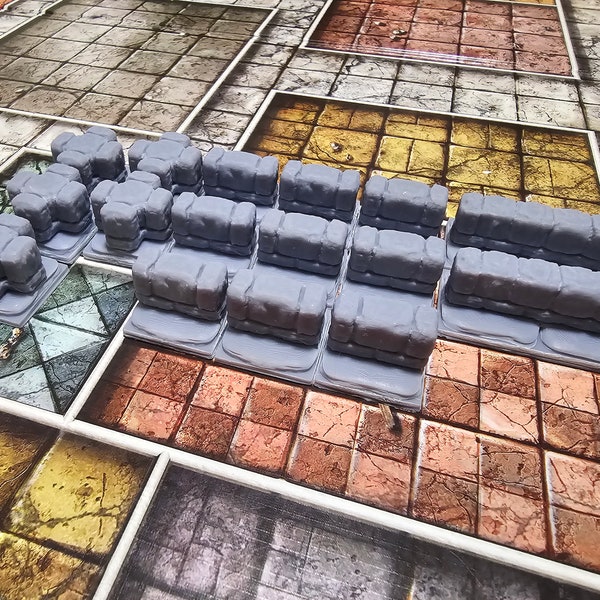 HeroQuest Walls Upgrade, Dungeons and Dragons Compatible