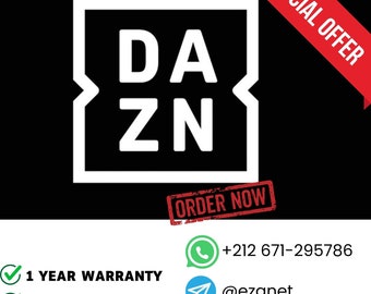 Dazn Account || Dazn Premium 12 Month