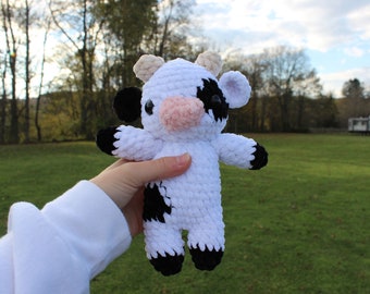 Crochet Baby Cow Plushie