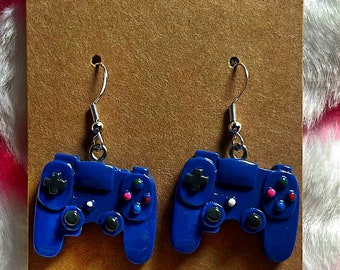 Video game controller earrings