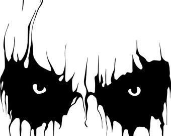 Ghost Eyes svg file