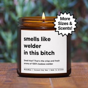 Best Welder Candle | Welder Gifts, Welding Gifts, Funny Welder Gift, Metal Worker Gift, Welder Gift, Gifts For Welder, Candle For Welder afbeelding 1