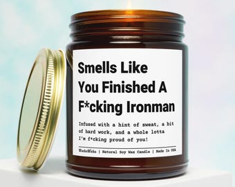Ironman Triathlon Gift, Ironman Finisher Gift, Half Ironman Gift, Ironman Race Gift, Ironman Athlete Gift, Ironman Congratulations Gift