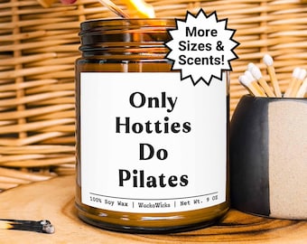 Pilates Gift, Pilates Trainer Gift, Pilates Lover Gift, Funny Pilates Gift, Pilates Instructor Gift, Pilates Candle