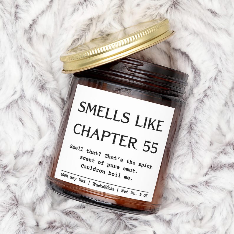 Chapter 55 ACOMAF Candle, Smutty Gift, Court of Thorns, Court of Mist, ACOTAR Merch, Smutty Books, Sarah J Mass Fan, Smut Reader Gifts image 2