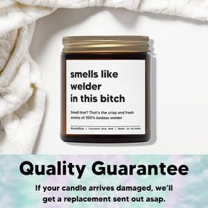 Best Welder Candle | Welder Gifts, Welding Gifts, Funny Welder Gift, Metal Worker Gift, Welder Gift, Gifts For Welder, Candle For Welder afbeelding 2