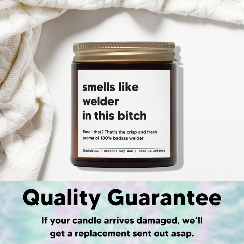 Best Welder Candle | Welder Gifts, Welding Gifts, Funny Welder Gift, Metal Worker Gift, Welder Gift, Gifts For Welder, Candle For Welder afbeelding 2