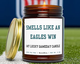 Philadelphia Eagles Candle | Eagles Gift, Philadelphia Eagles, Eagles Fan Gift, Fly Eagles Fly, NFL Football, Football Fan Gift