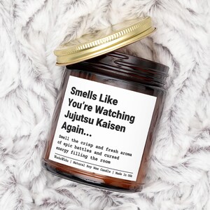 Jujutsu Kaisen Candle | Jujutsu Kaisen Merch, Gojo Satoru, Toji Fushiguro, JJK Merch, JJK Gift, Anime Merch, Anime Gifts image 2