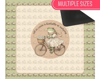 Mahjong Playing Mat Off To Cause A Kerfuffle - Various sizes: from XL to Travel size